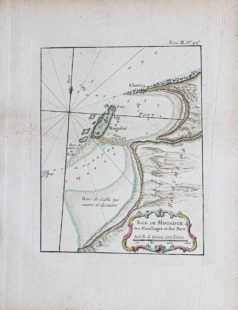 Carte ancienne de l’Île de Mogador - Essaouira