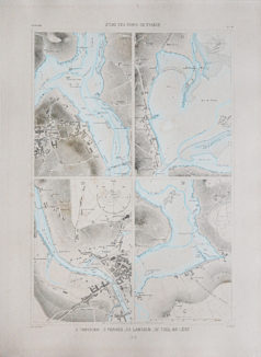 Carte ancienne - Tréguier - Lannion