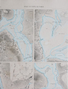 Carte ancienne - Tréguier - Lannion