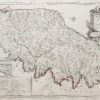 Carte géographique ancienne de la Corse