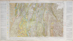 Carte géologique des environs de Nantua