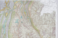 Carte géologique des environs de Nantua