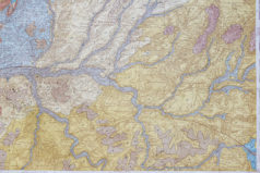 Carte géologique des environs de Bourges