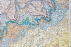 Carte géologique des environs de Bourges