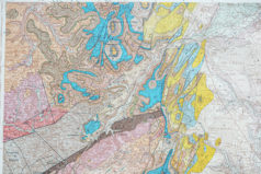 Carte géologique des environs de Chalon-sur-Saône