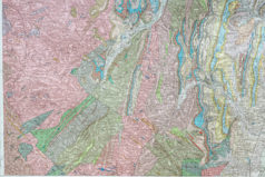 Carte géologique des environs de Mâcon