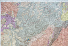 Carte géologique des environs de Moulins