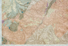 Carte géologique des environs de Moulins