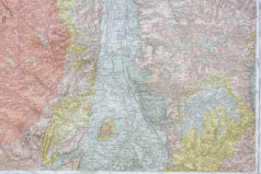 Carte géologique des environs de Moulins
