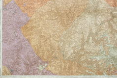 Carte géologique des environs de Mauriac