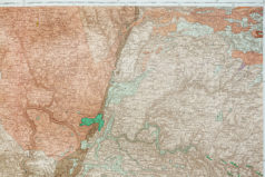 Carte géologique des environs de Mauriac