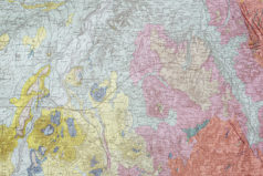 Carte géologique des environs de Clermont-Ferrand