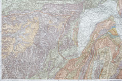 Carte géologique des environs de Clermont-Ferrand