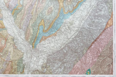 Carte géologique des environs de Clermont-Ferrand