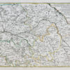 Carte ancienne du Poitou - Touraine - Orléans