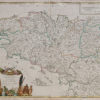 Carte géographique ancienne de la Bretagne