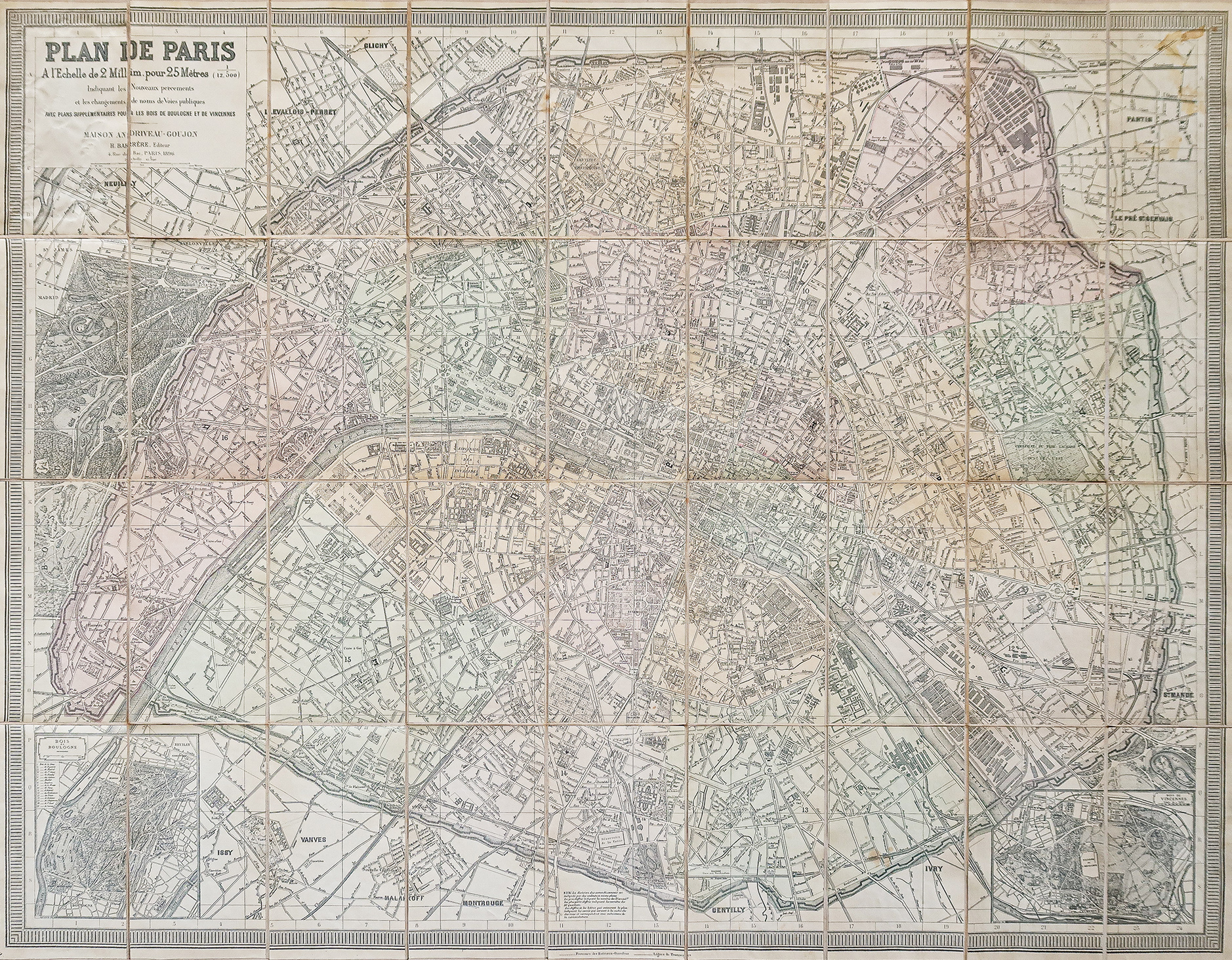 Grand plan de Paris