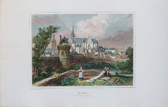 Gravure ancienne de Vannes