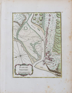 Plan ancien de Tréport - Normandie