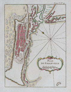 Plan ancien de Granville