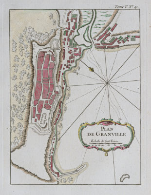 Plan ancien de Granville