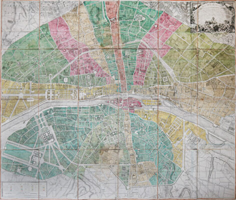 plan de paris ancien