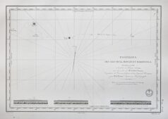 Carte marine ancienne des îles Cook
