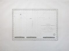 Carte marine ancienne des îles Cook