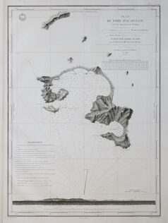 Carte marine ancienne d’Acapulco