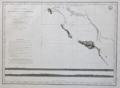 Carte marine ancienne de la baie de Magdalena