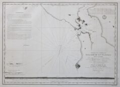 Carte marine ancienne - Baie de San Francisco