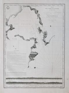 Carte marine ancienne de la baie d’Avatcha - Kamtchatka