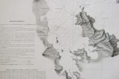 Carte marine ancienne de la Nouvelle-Zélande