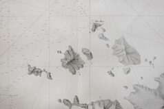 Carte marine ancienne de la Nouvelle-Zélande