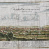 Panorama ancien des environs de Paris gravure