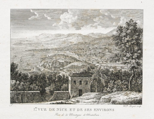 Gravure ancienne de Nice
