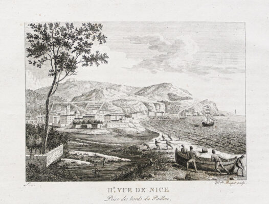 Gravure ancienne de Nice