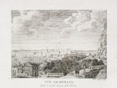 Gravure ancienne de Monaco