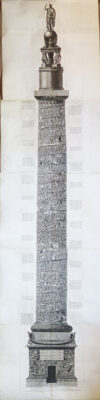 Colonne Trajan - Gravure ancienne