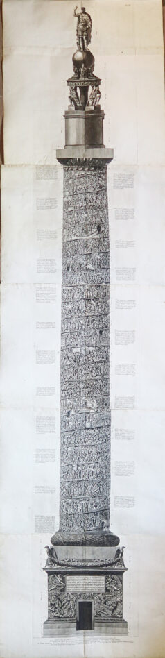 Colonne Trajan - Gravure ancienne