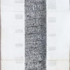 Colonne Antonin - Gravure ancienne